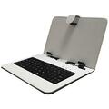 Super Sonic 7 in. Keyboard with USB - White SC-107KB WHITE
